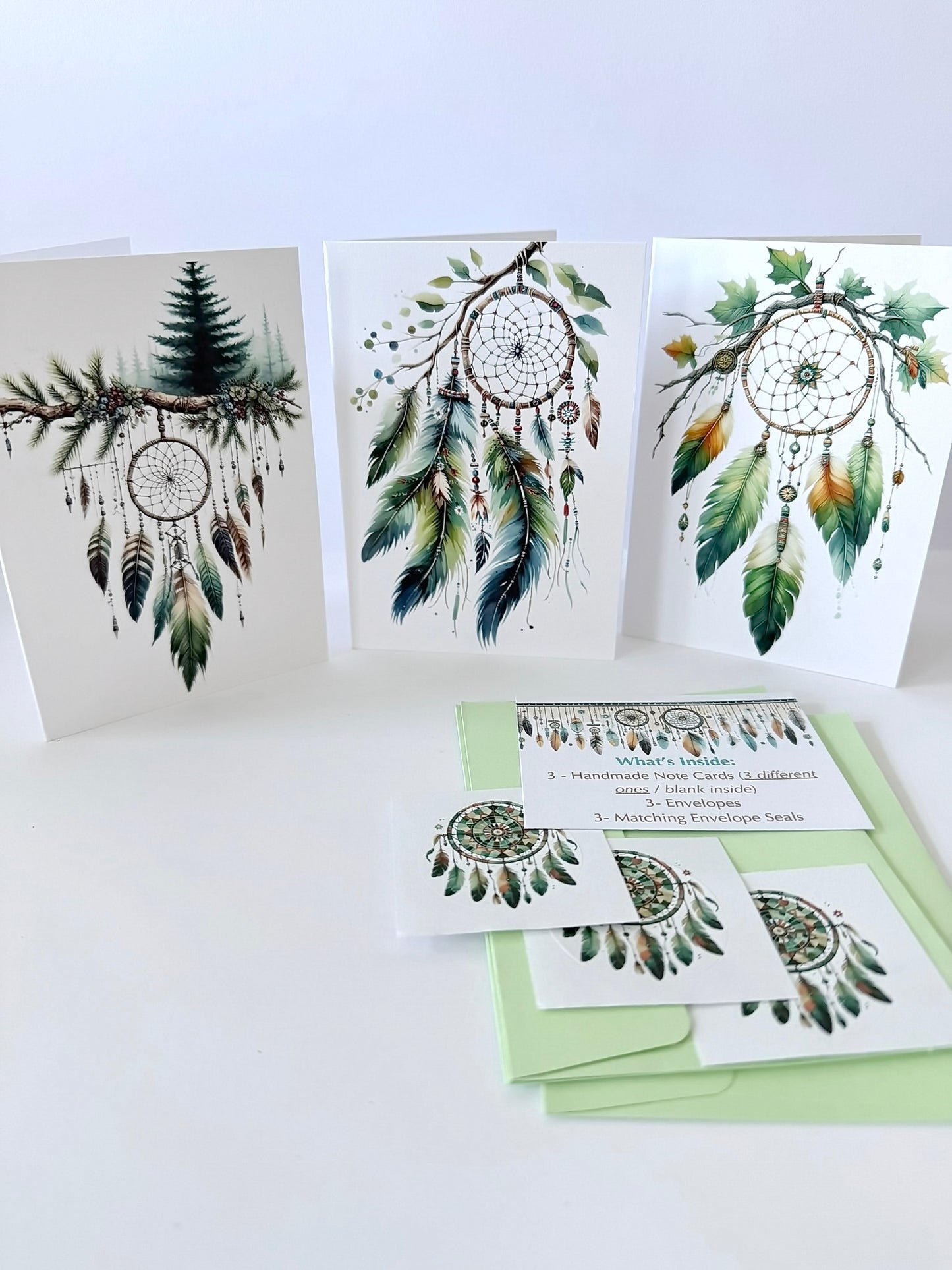 Dreamcatcher - Handmade Greeting Card Sets