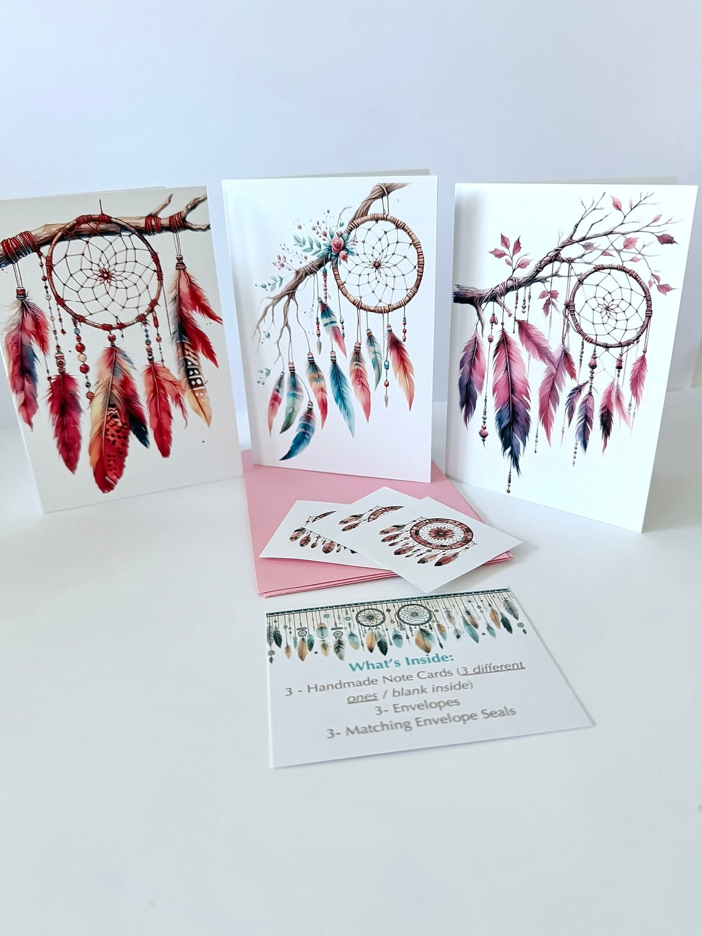 Dreamcatcher - Handmade Greeting Card Sets