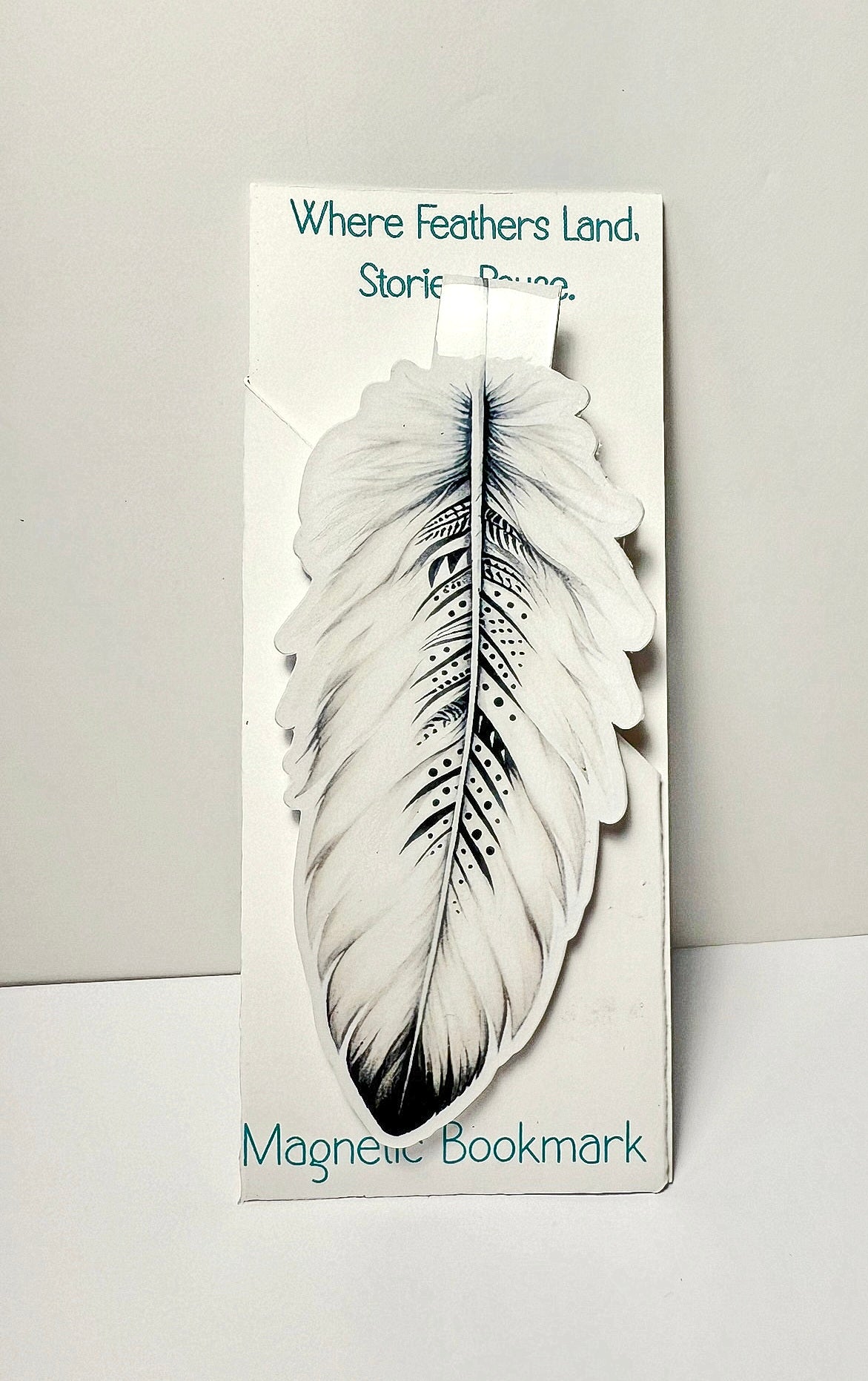 Magnetic Bookmarks: Feathers, Animals, & Symbols