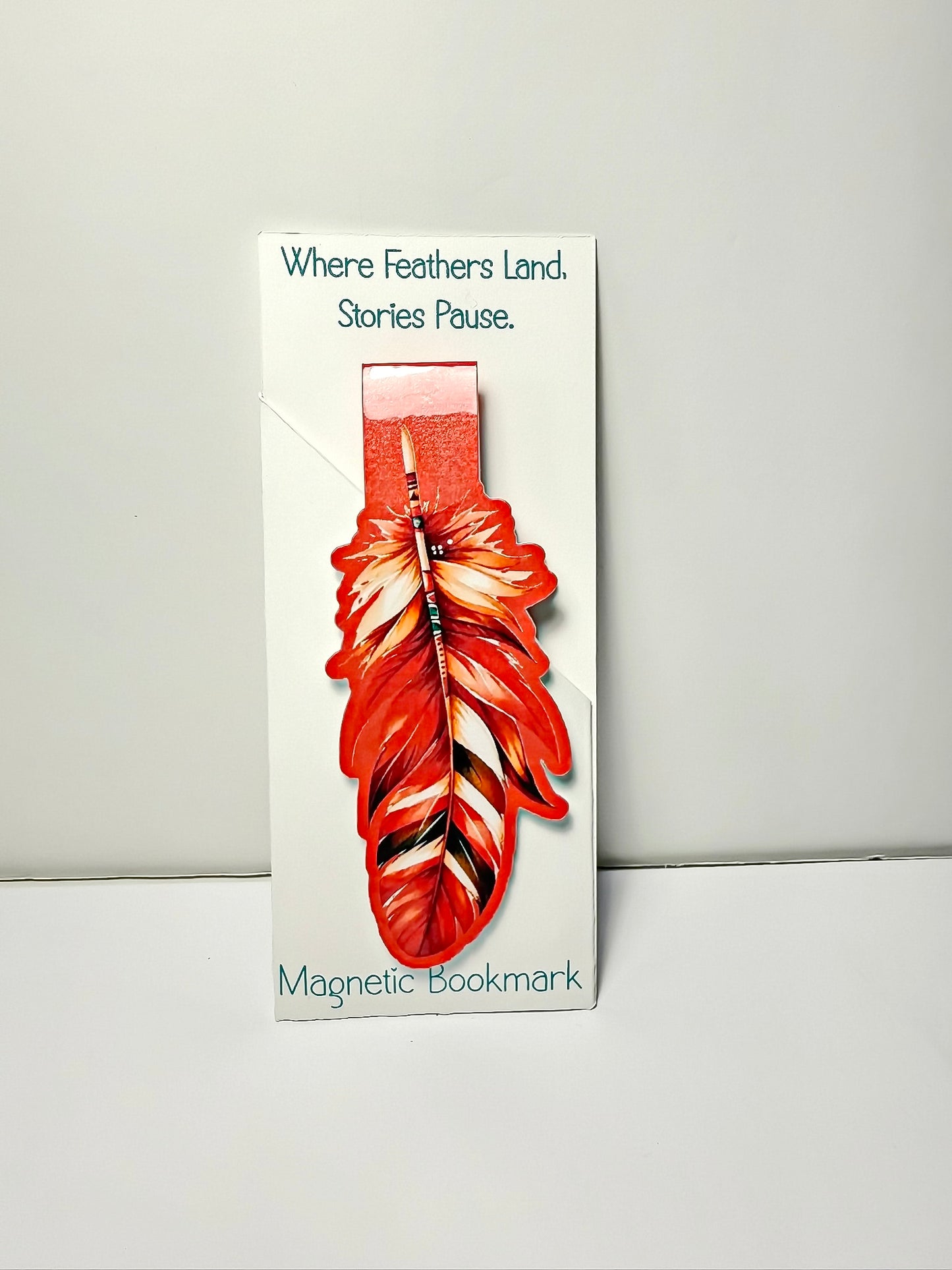Magnetic Bookmarks: Feathers, Animals, & Symbols