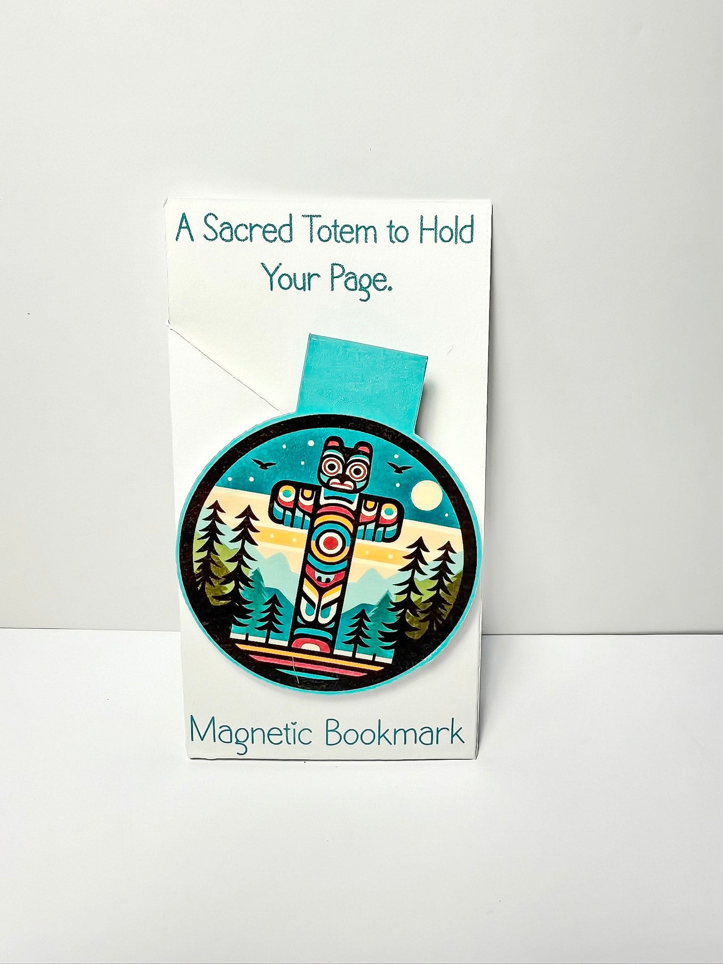 Magnetic Bookmarks: Feathers, Animals, & Symbols