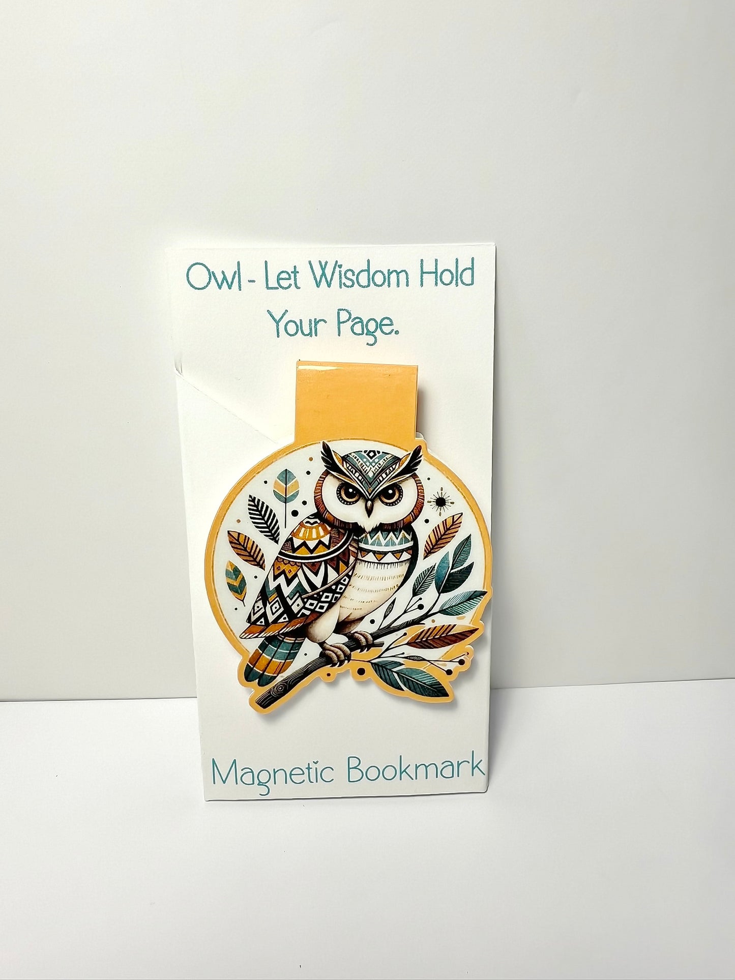 Magnetic Bookmarks: Feathers, Animals, & Symbols