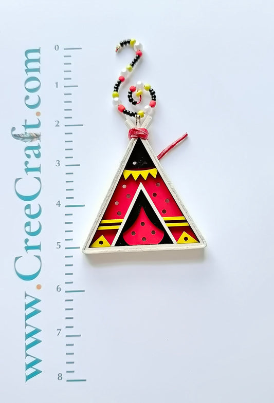 Teepee Ornament: A Touch of Tradition
