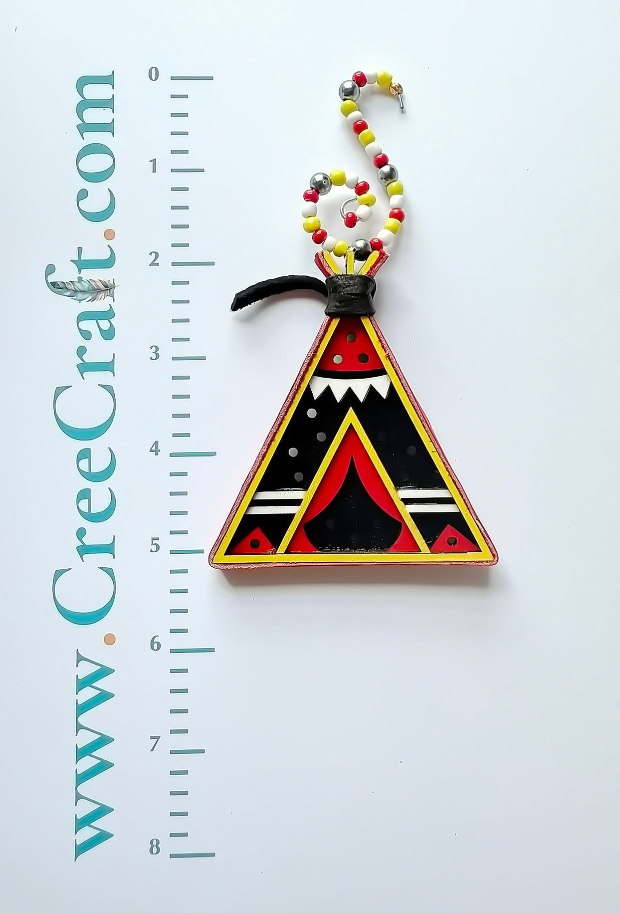 Teepee Ornament: A Touch of Tradition