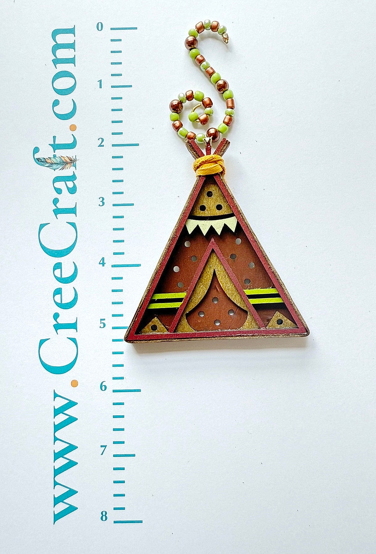 Teepee Ornament: A Touch of Tradition