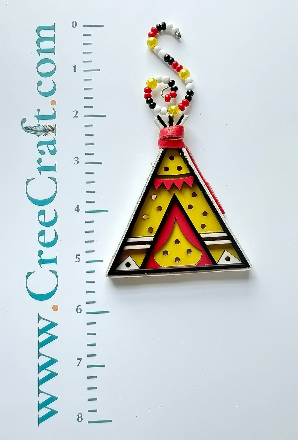 Teepee Ornament: A Touch of Tradition