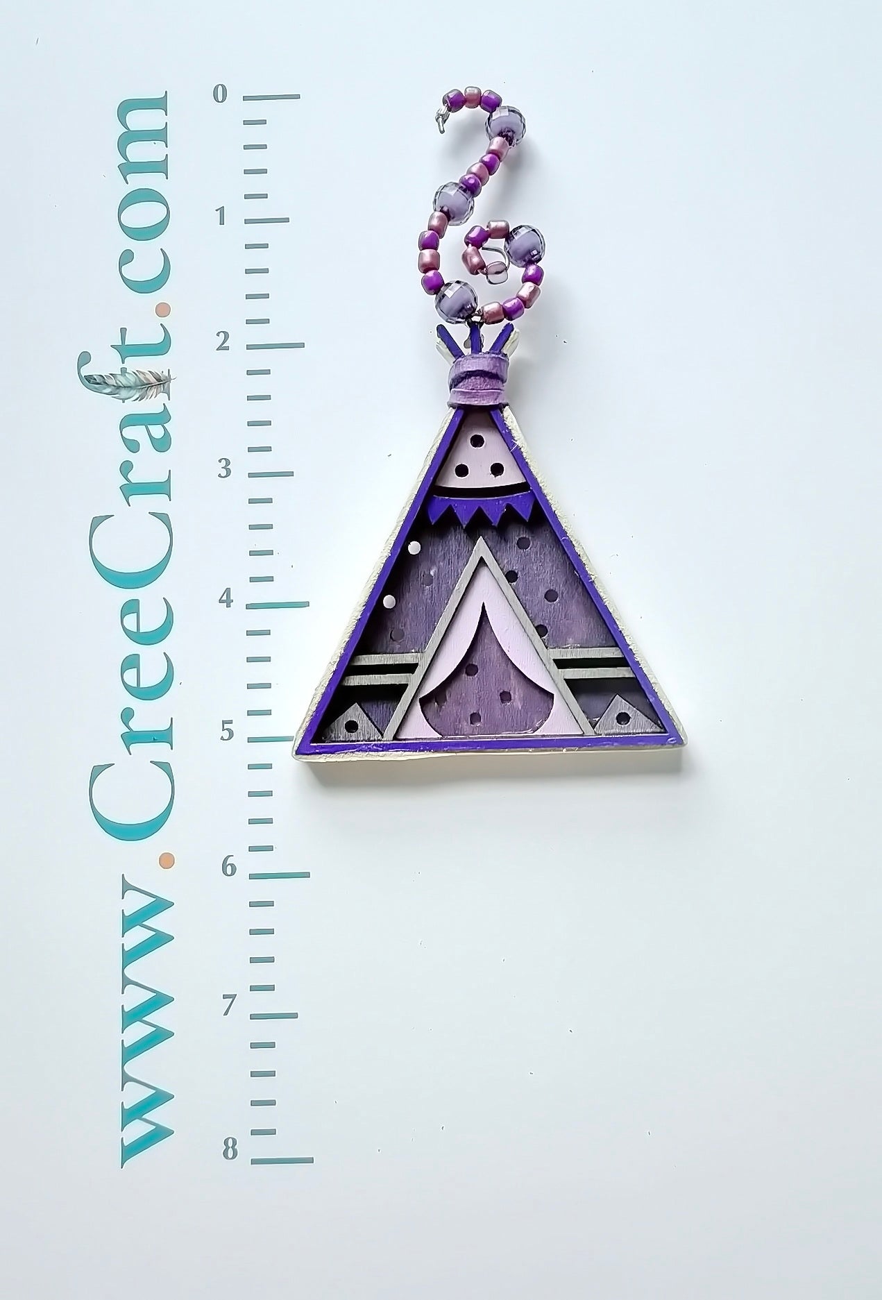 Teepee Ornament: A Touch of Tradition