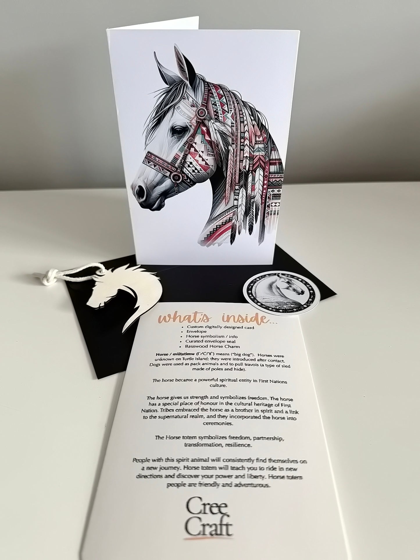 Handmade Greeting Cards  – Horses