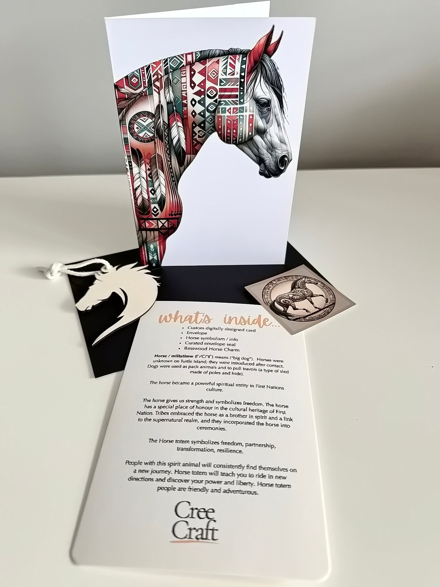 Handmade Greeting Cards  – Horses