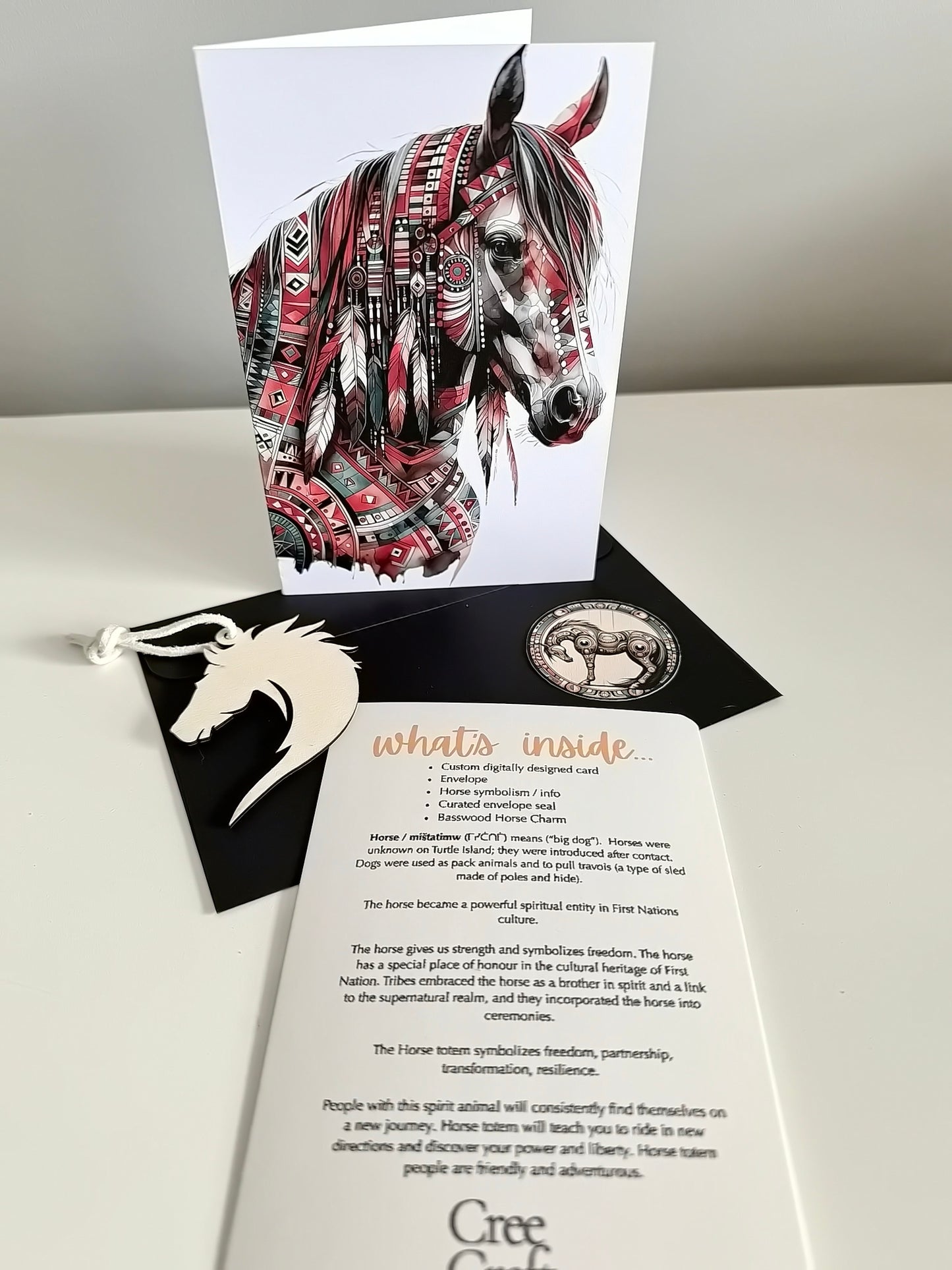 Handmade Greeting Cards  – Horses