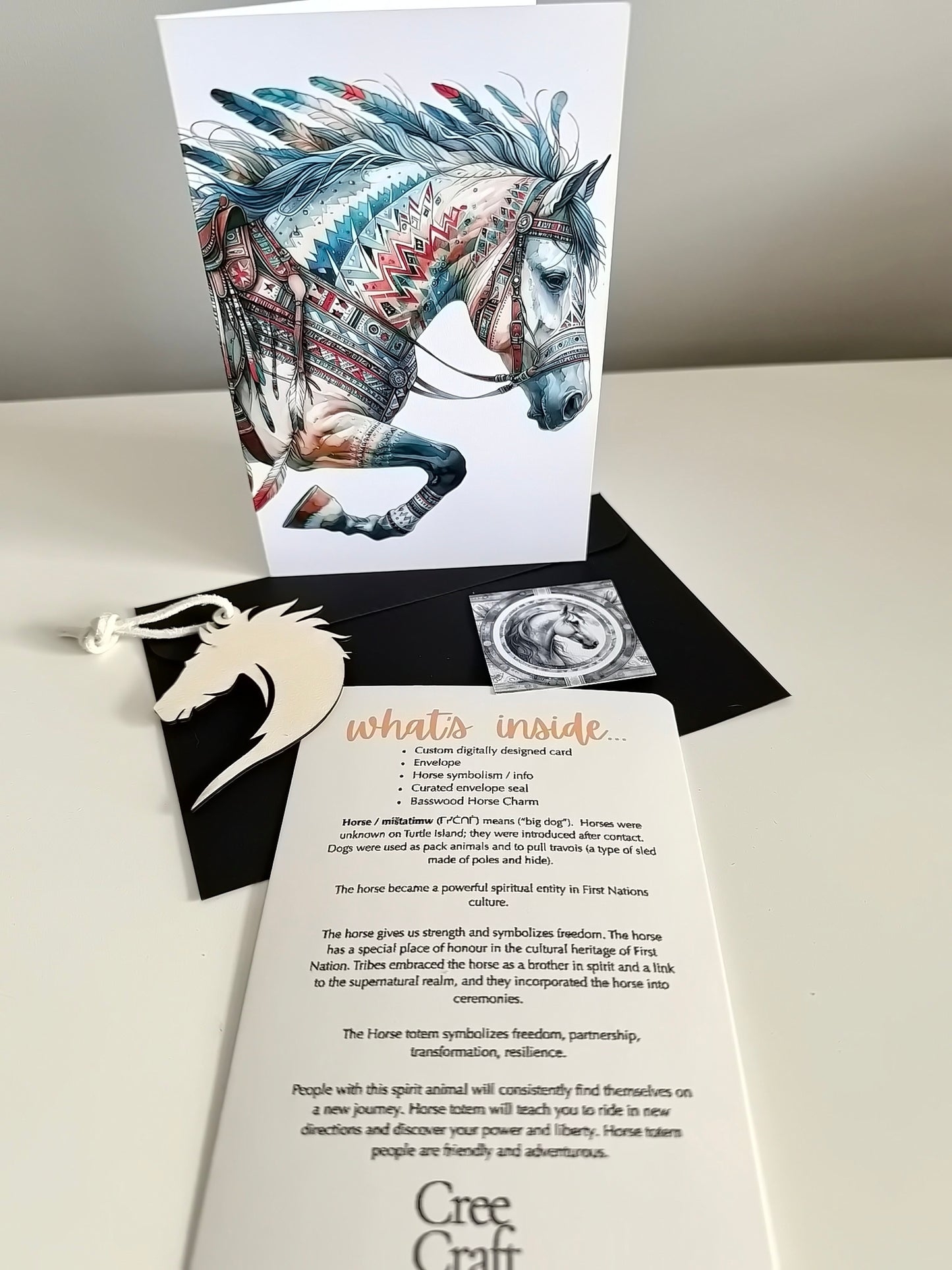 Handmade Greeting Cards  – Horses