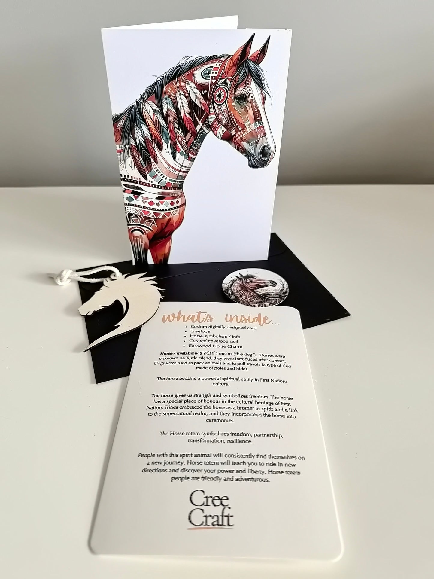 Handmade Greeting Cards  – Horses