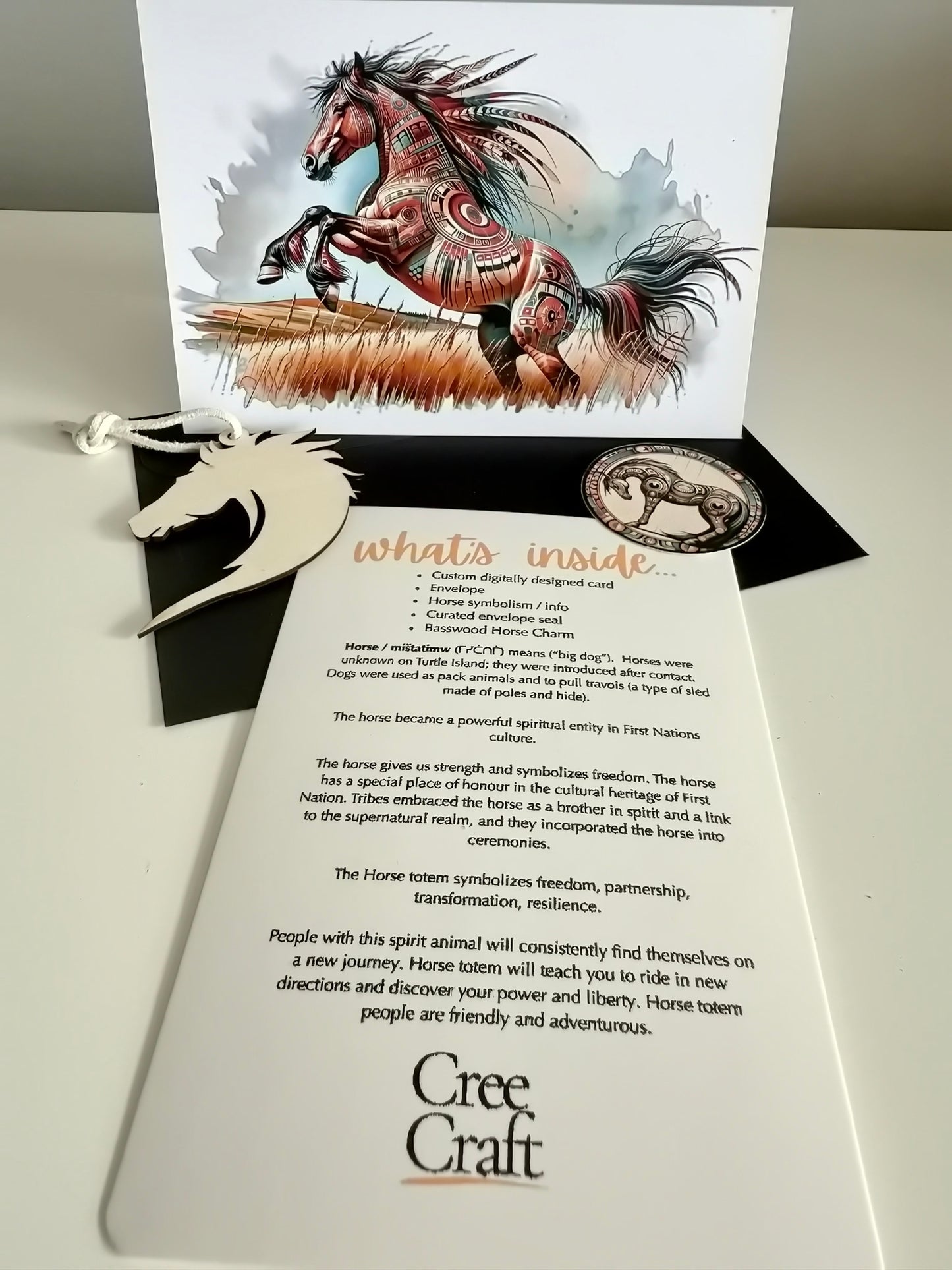 Handmade Greeting Cards  – Horses