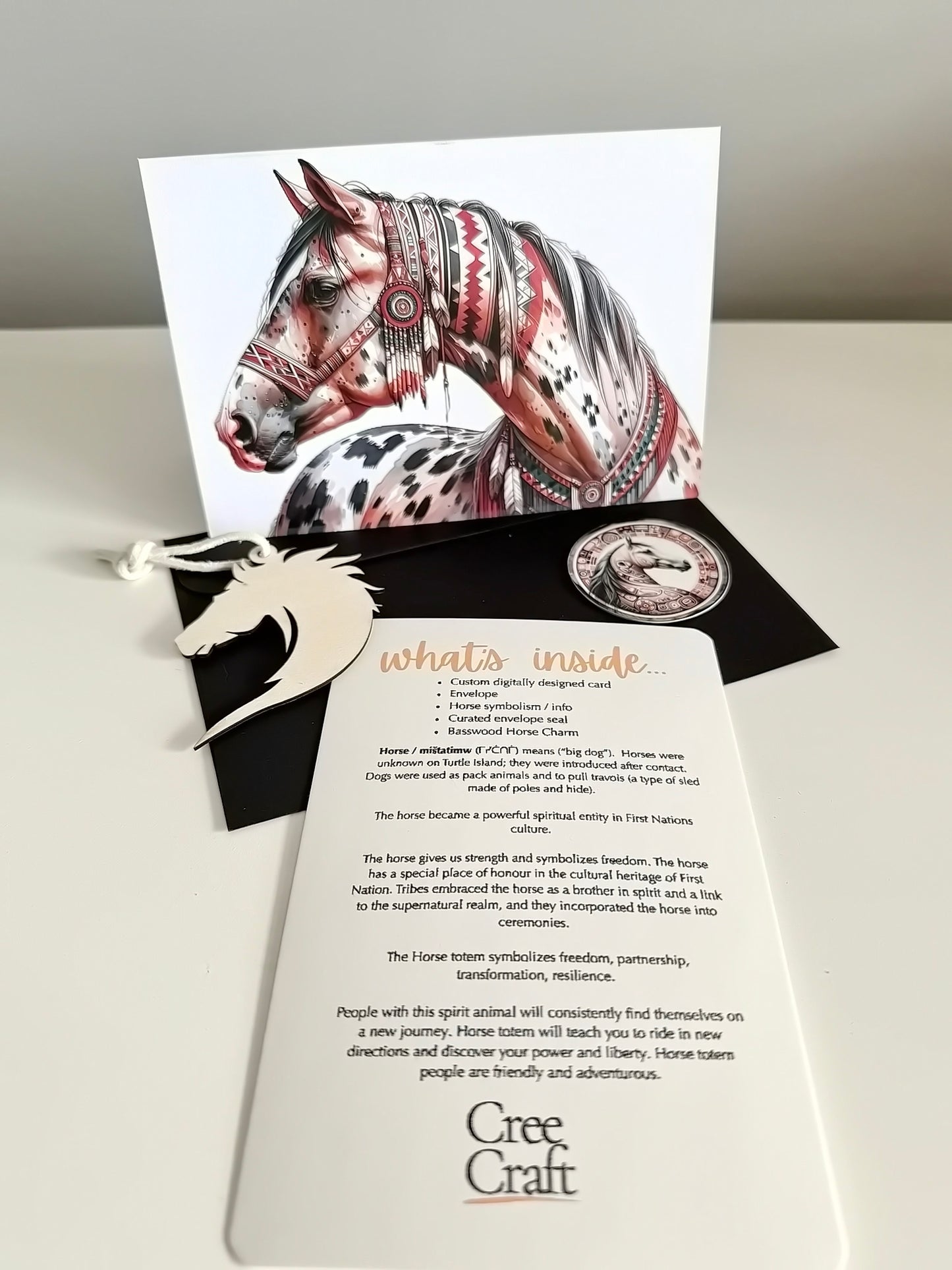 Handmade Greeting Cards  – Horses