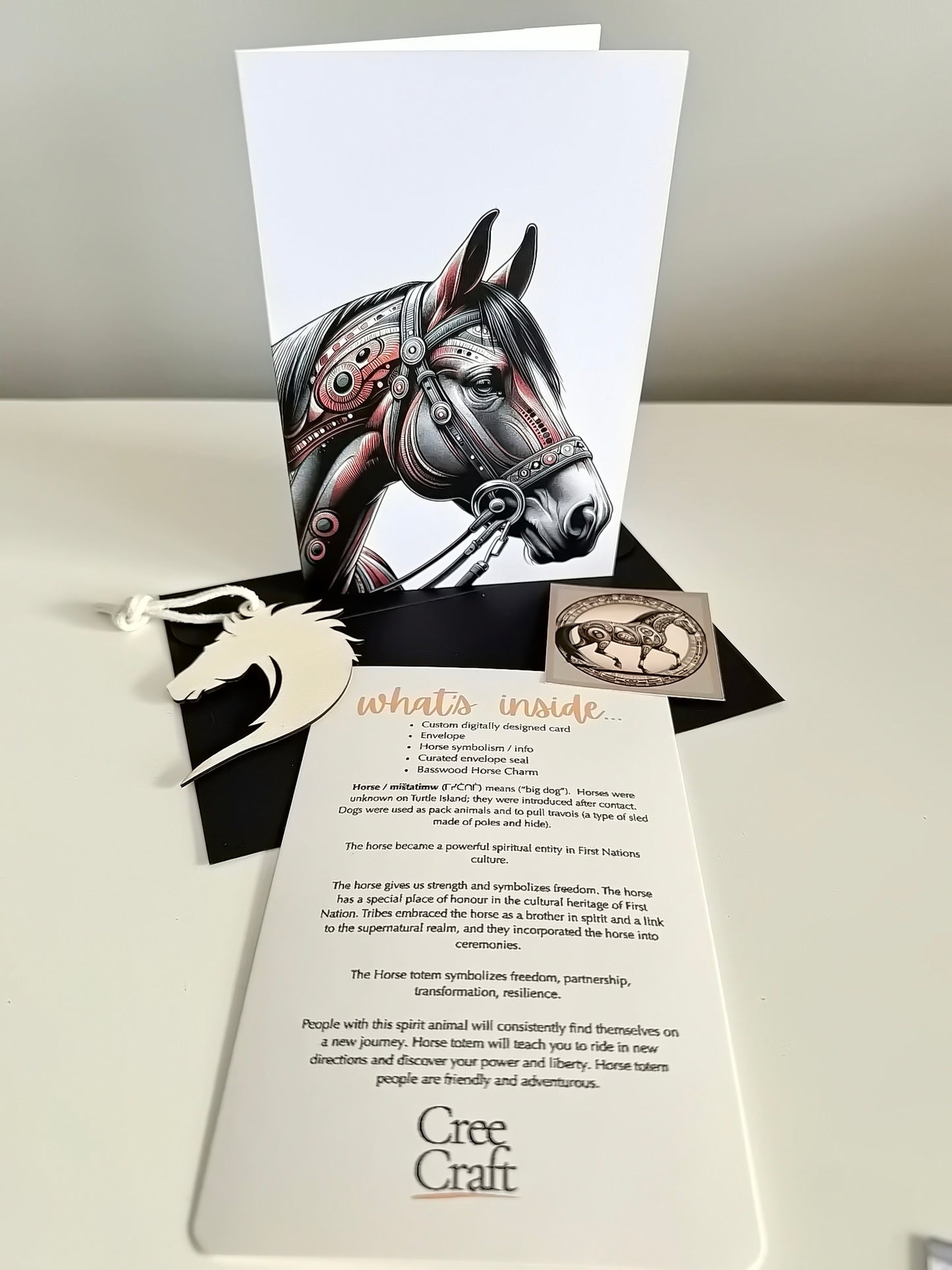Handmade Greeting Cards  – Horses