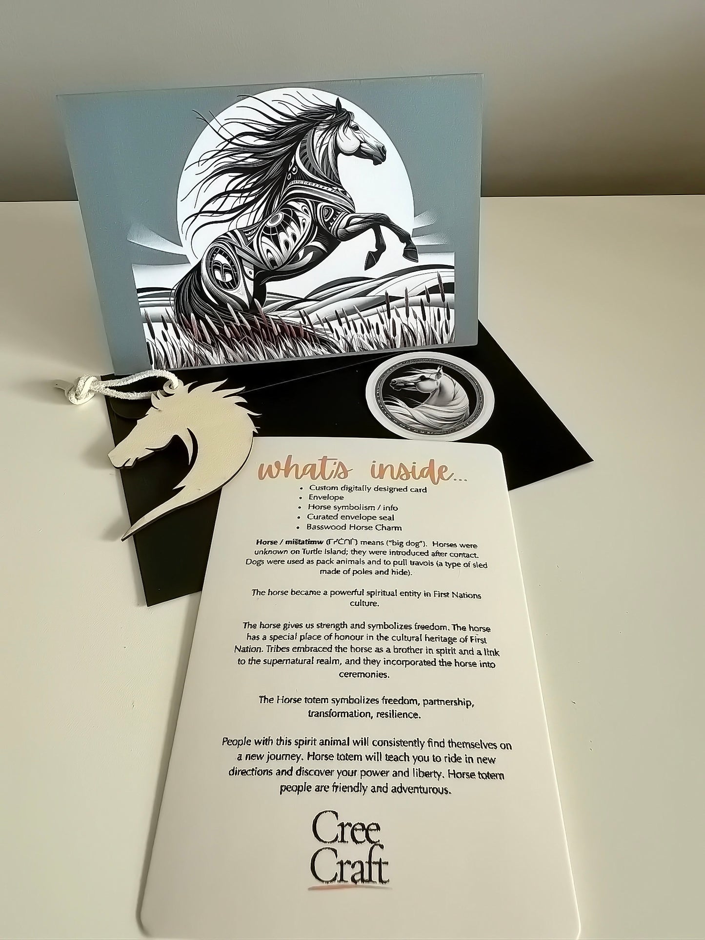 Handmade Greeting Cards  – Horses