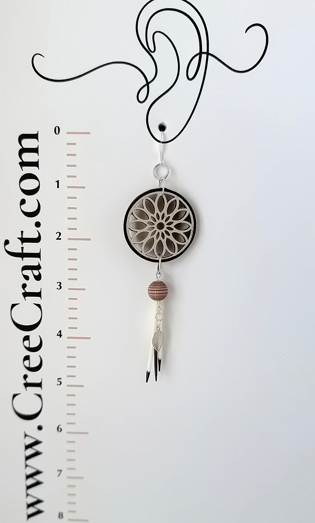 Basswood w/Porcupine Quills  - Indigenous Handmade Earrings