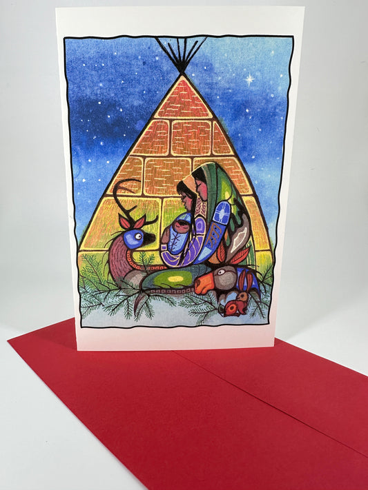 Christmas Card - Family Nativty