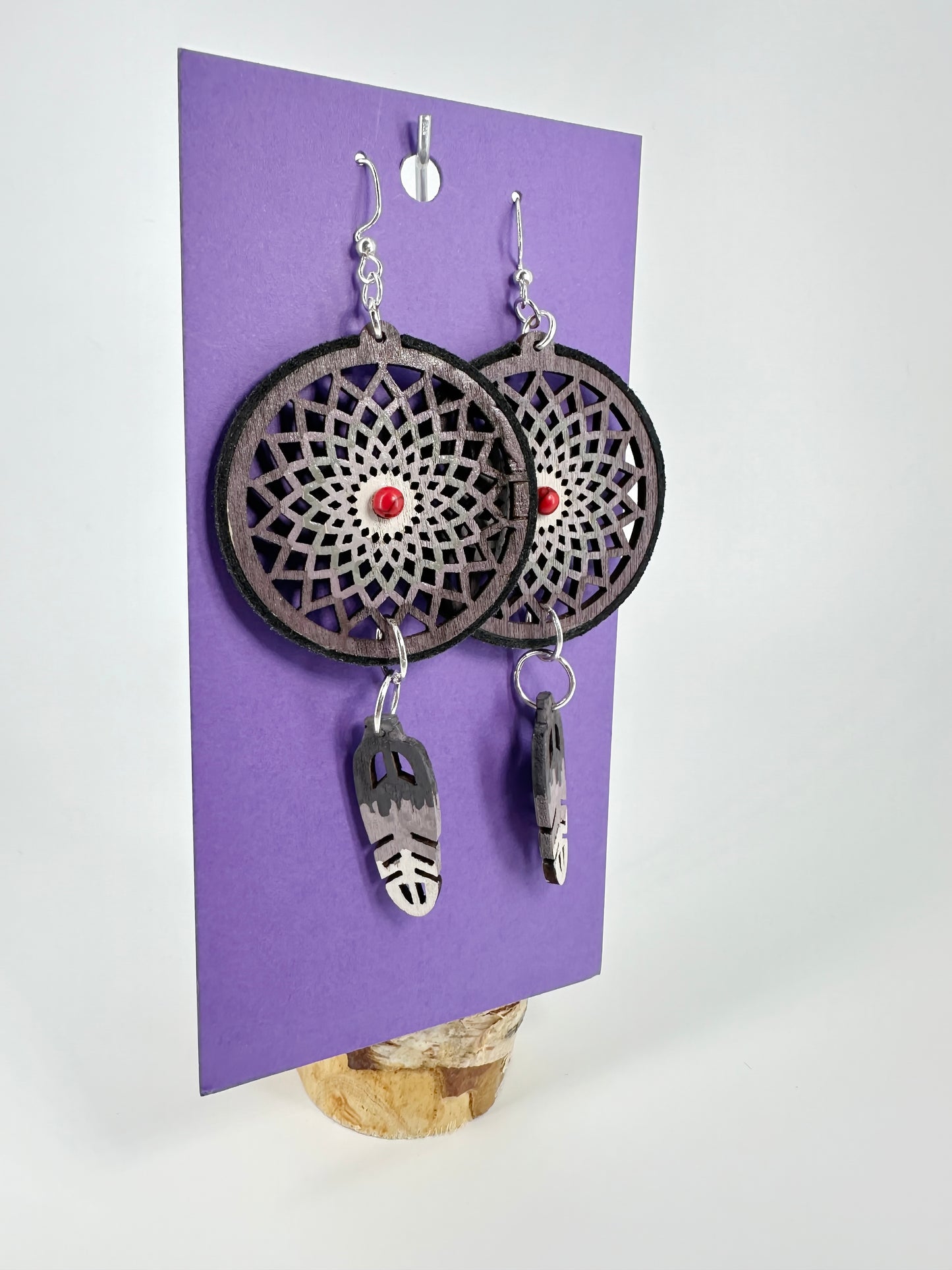 Indigenous Handmade Earrings - Dreamcatcher