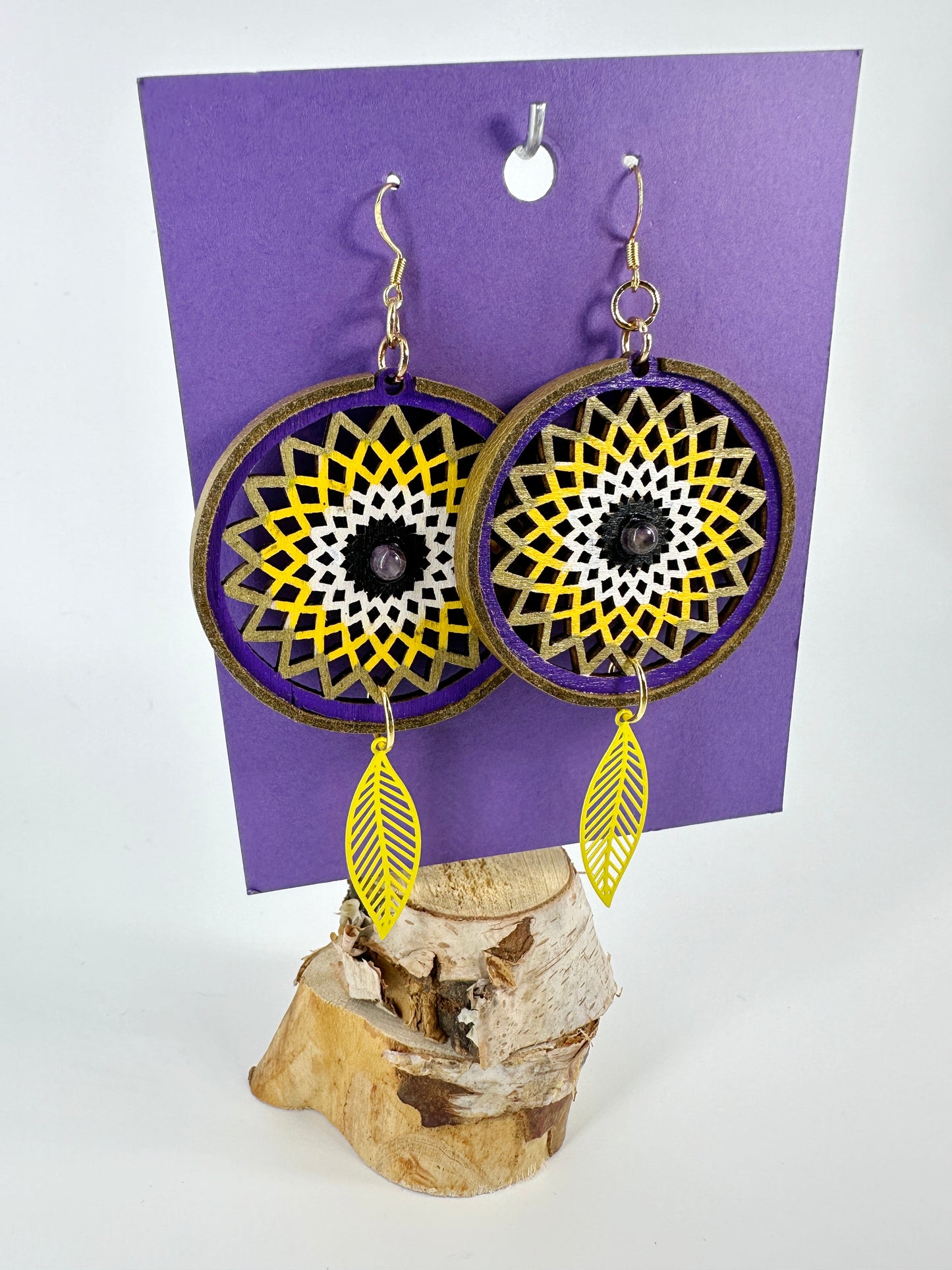 Indigenous Handmade Earrings - Dreamcatcher