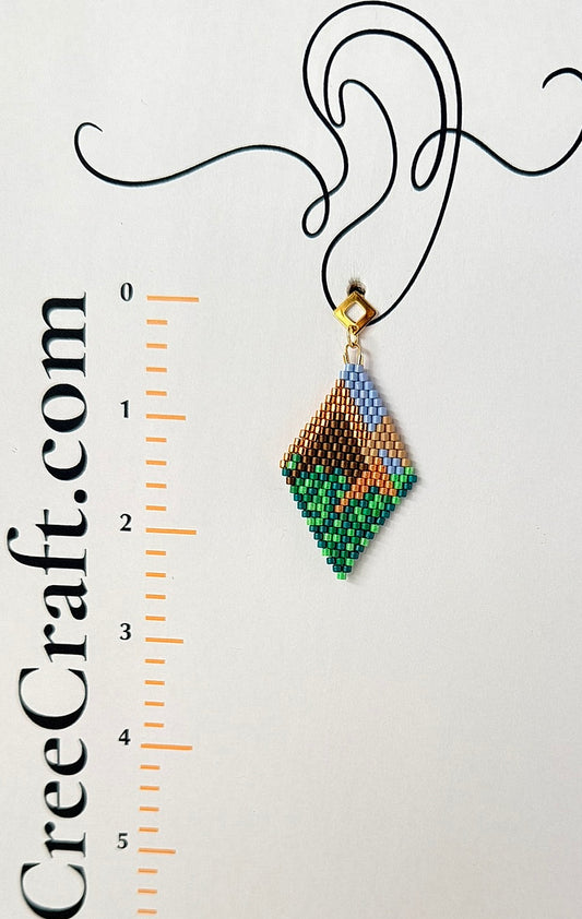 Miyuki 'Mountain' Earrings