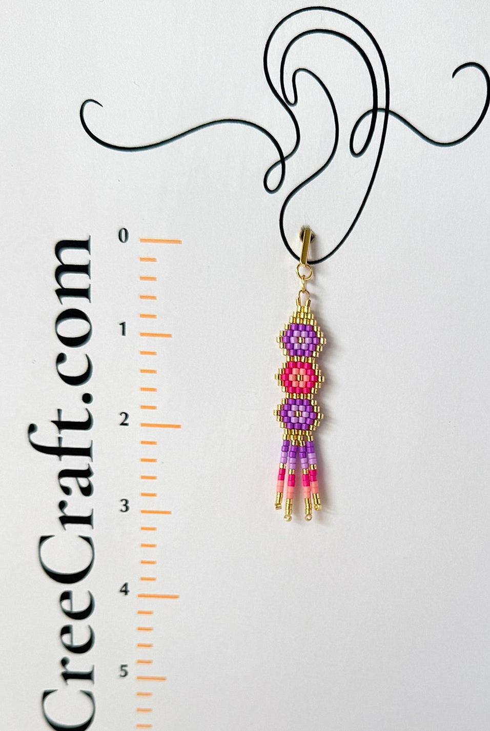 Boucles d'oreilles indigènes faites à la main - Attrape-rêves 