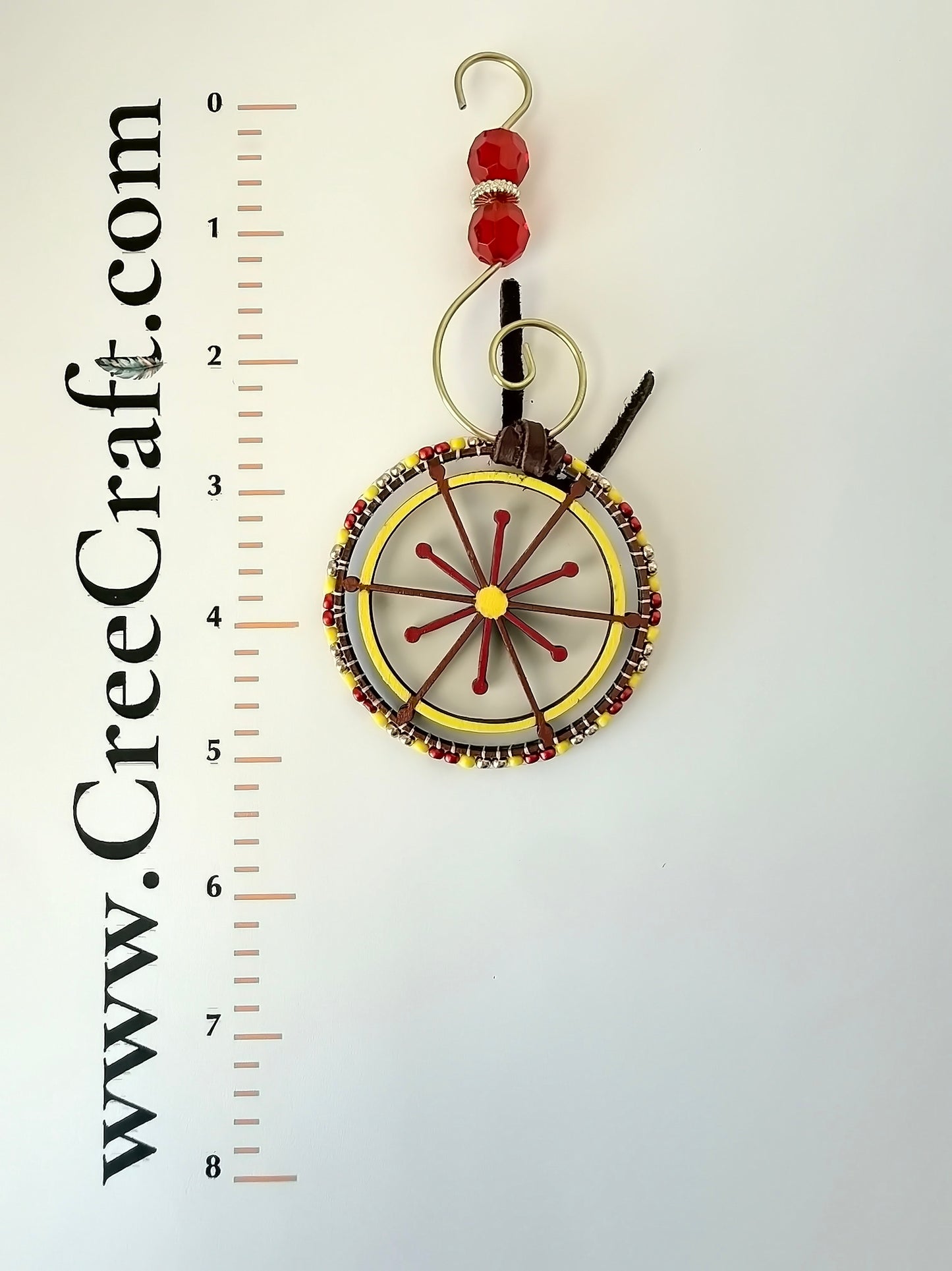 Snowflake Ornaments - Beaded