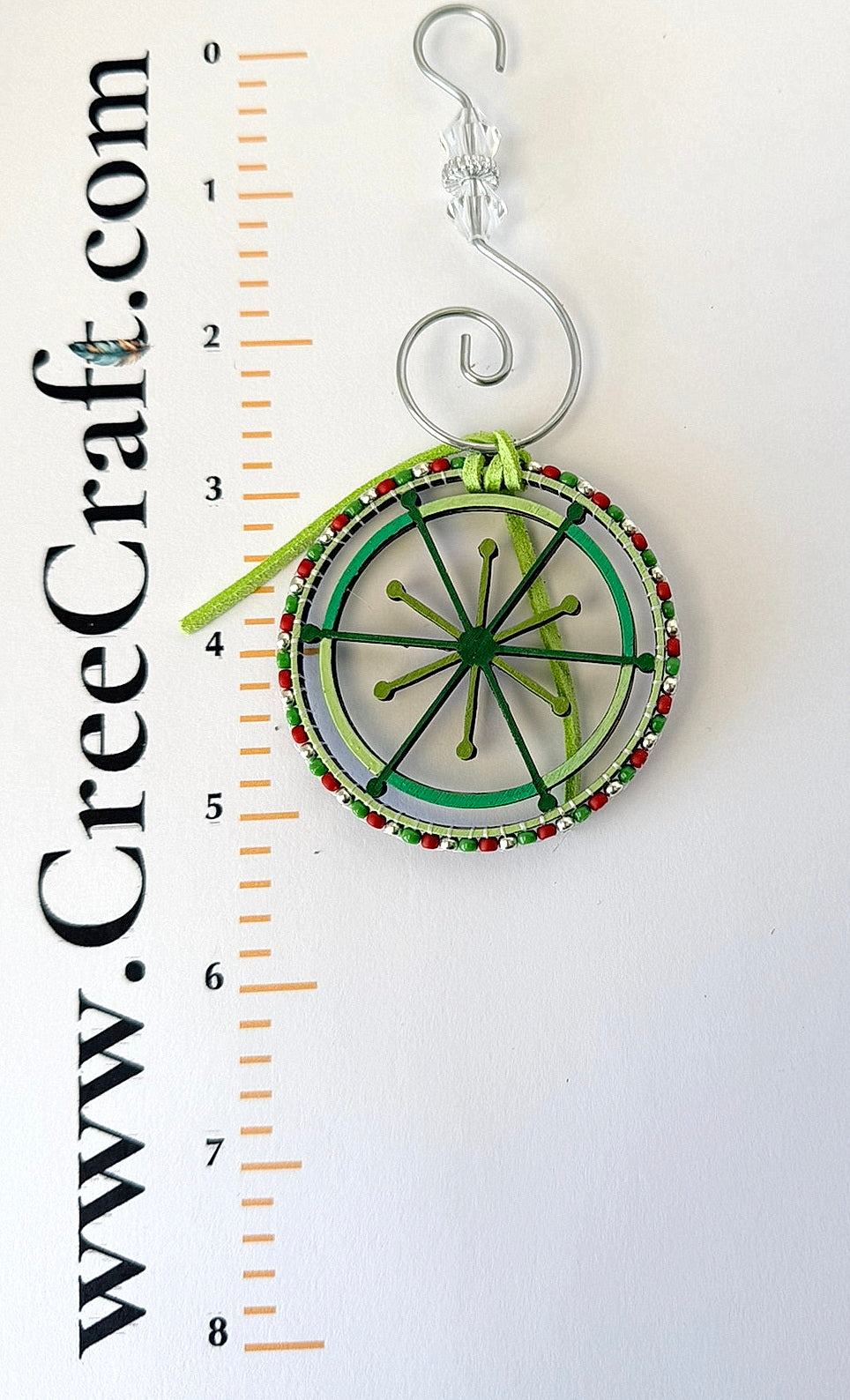 Snowflake Ornaments - Beaded