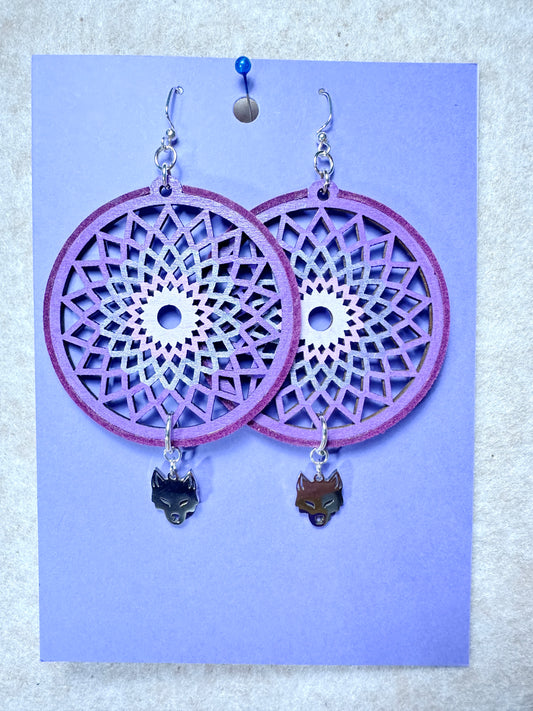 Indigenous Handmade Earrings - Dreamcatcher