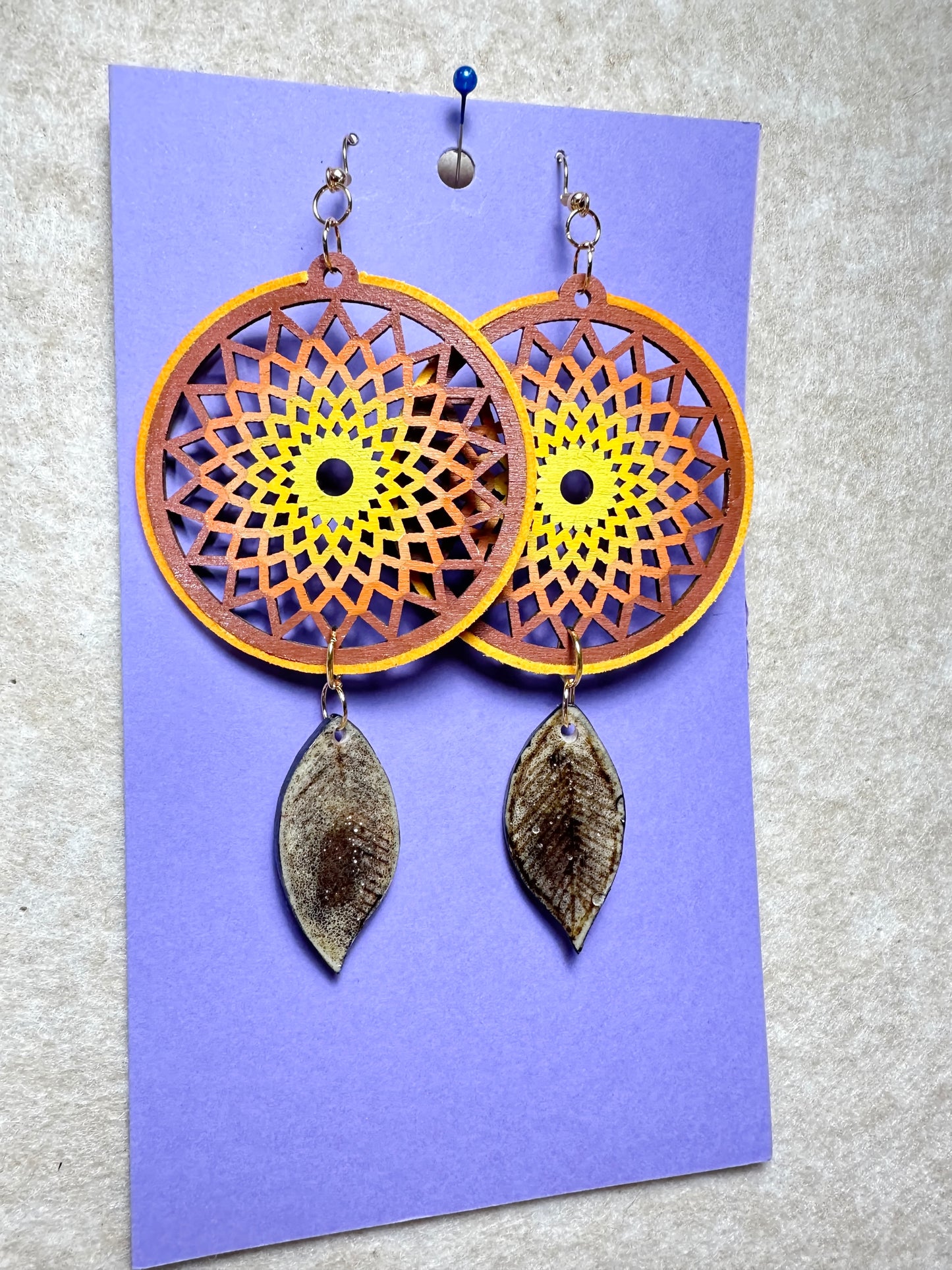 Indigenous Handmade Earrings - Dreamcatcher