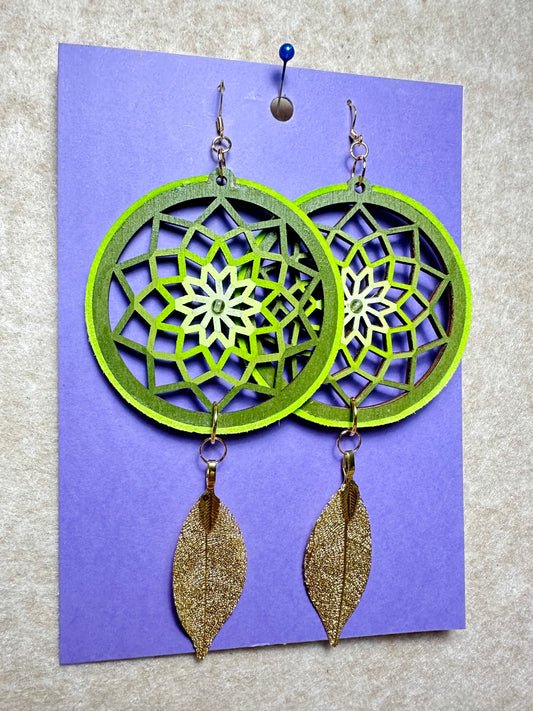 Indigenous Handmade Earrings - Dreamcatcher