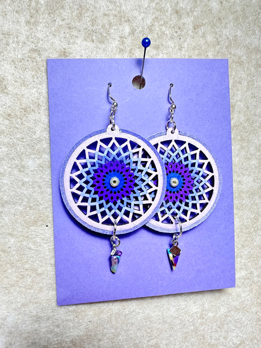 Indigenous Handmade Earrings - Dreamcatcher