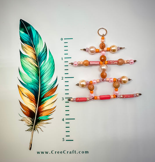 Inukshuk - Beaded Ornament w/ Gift Card