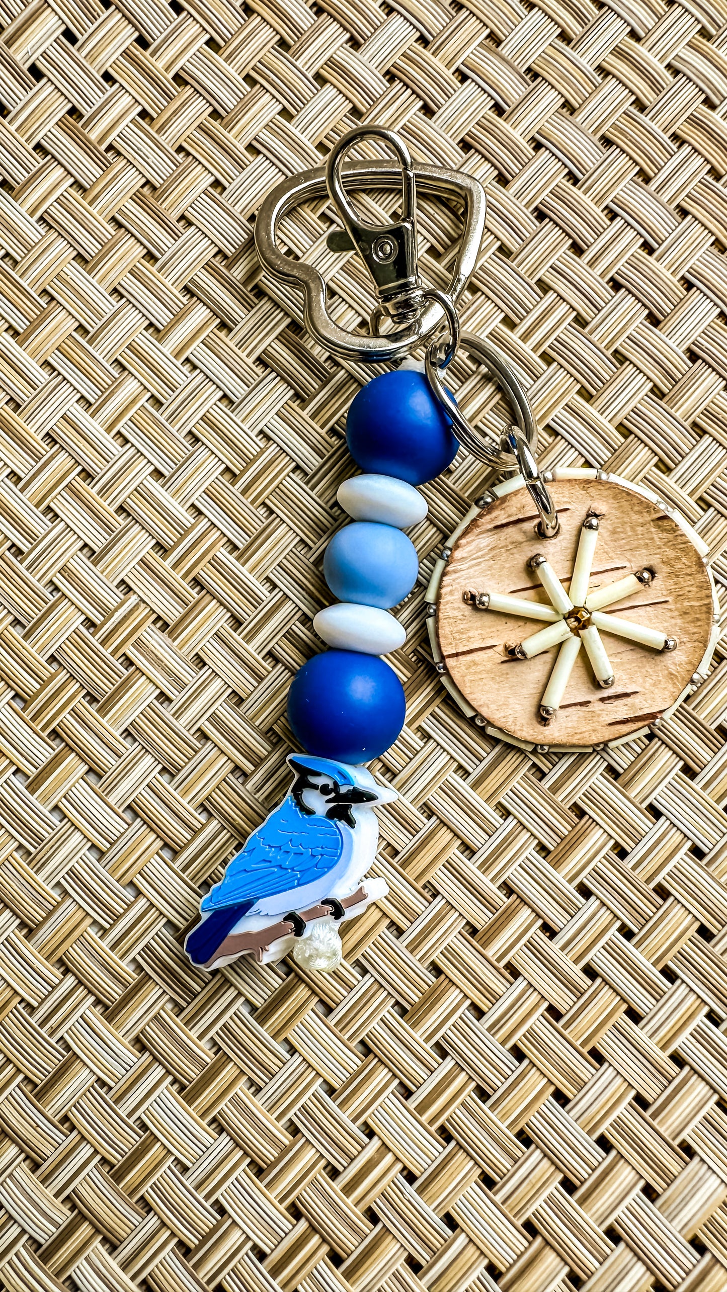 Key Chain - Blue Jay