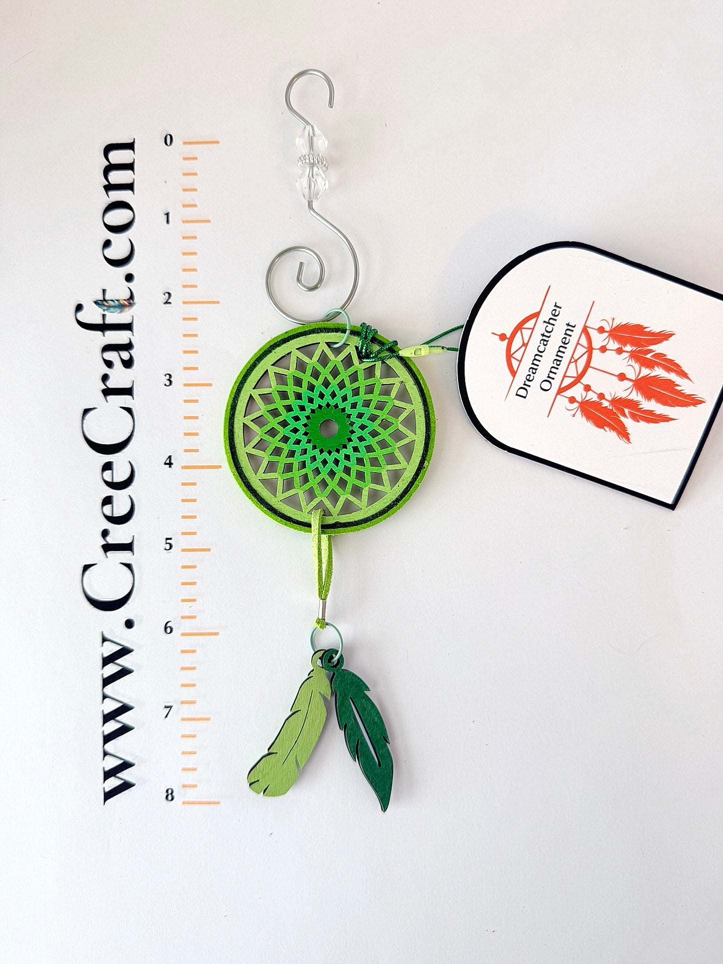 Basswood Dreamcatcher Ornaments