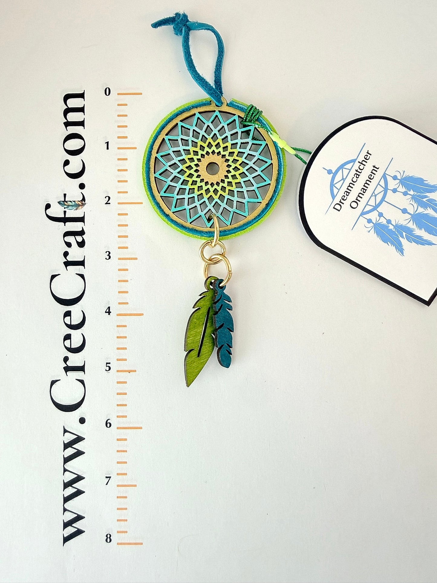 Basswood Dreamcatcher Ornaments