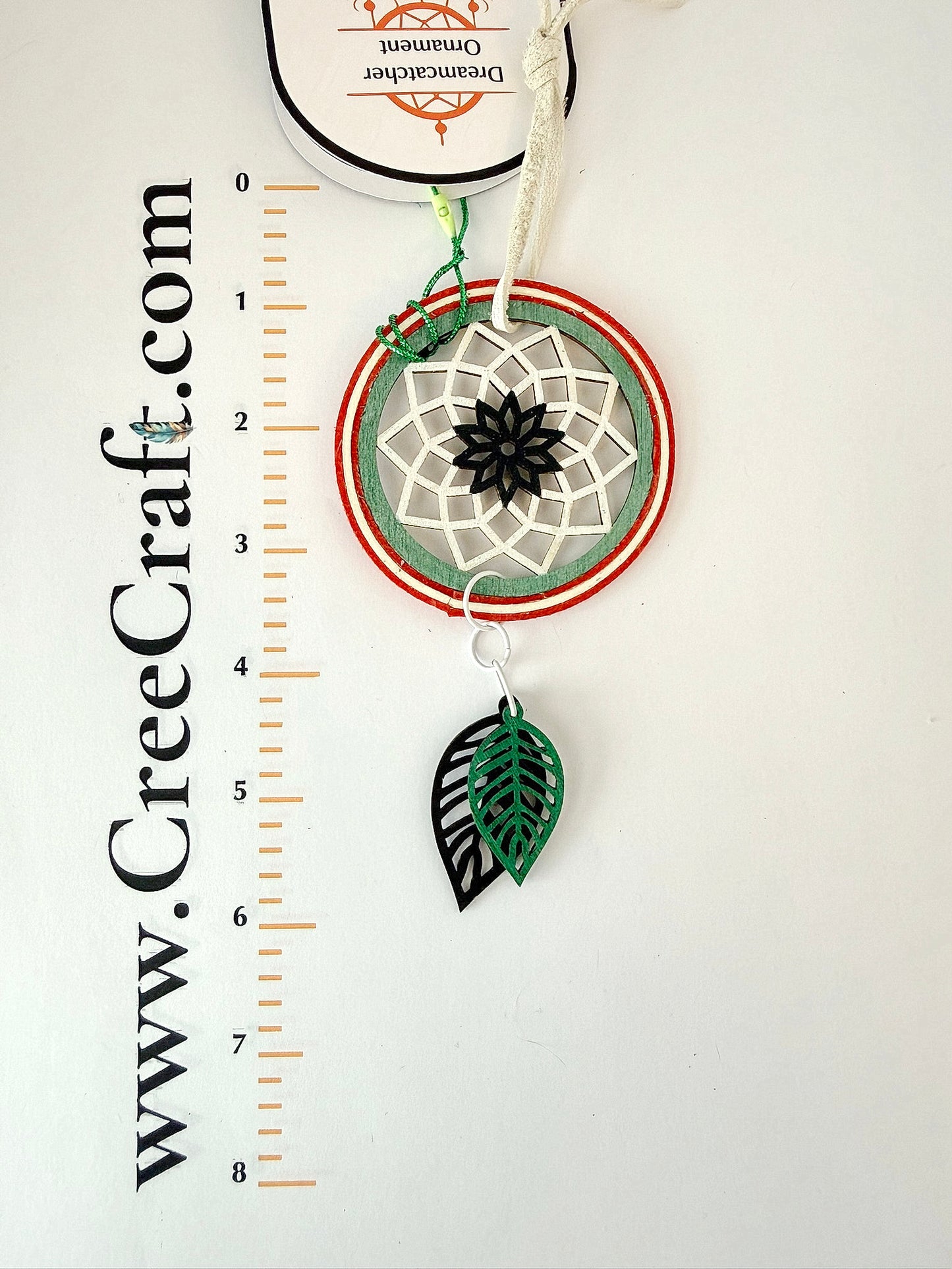 Basswood Dreamcatcher Ornaments