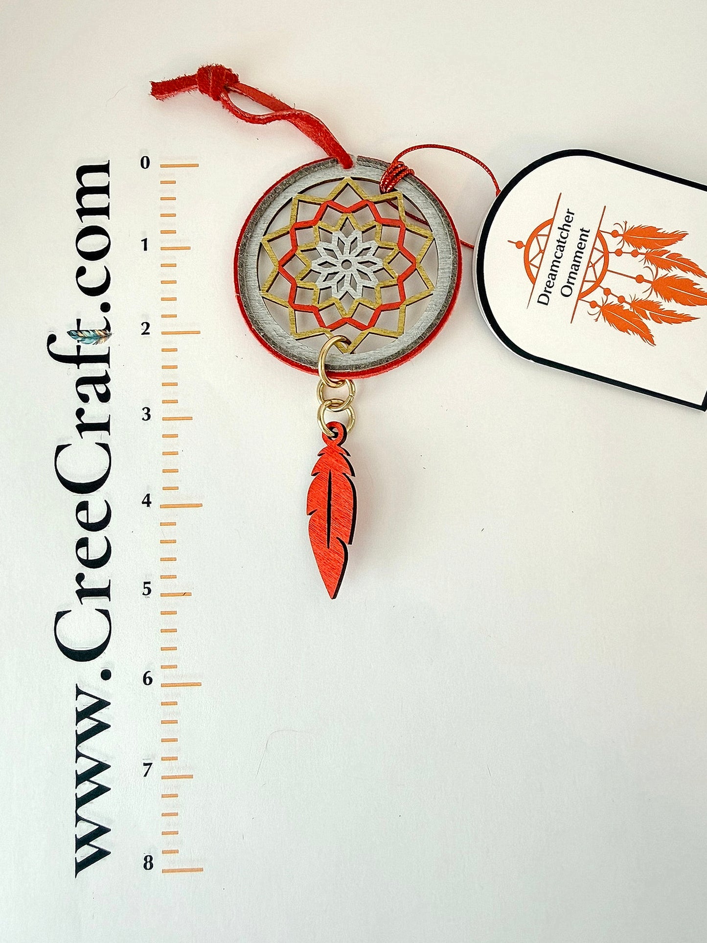 Basswood Dreamcatcher Ornaments