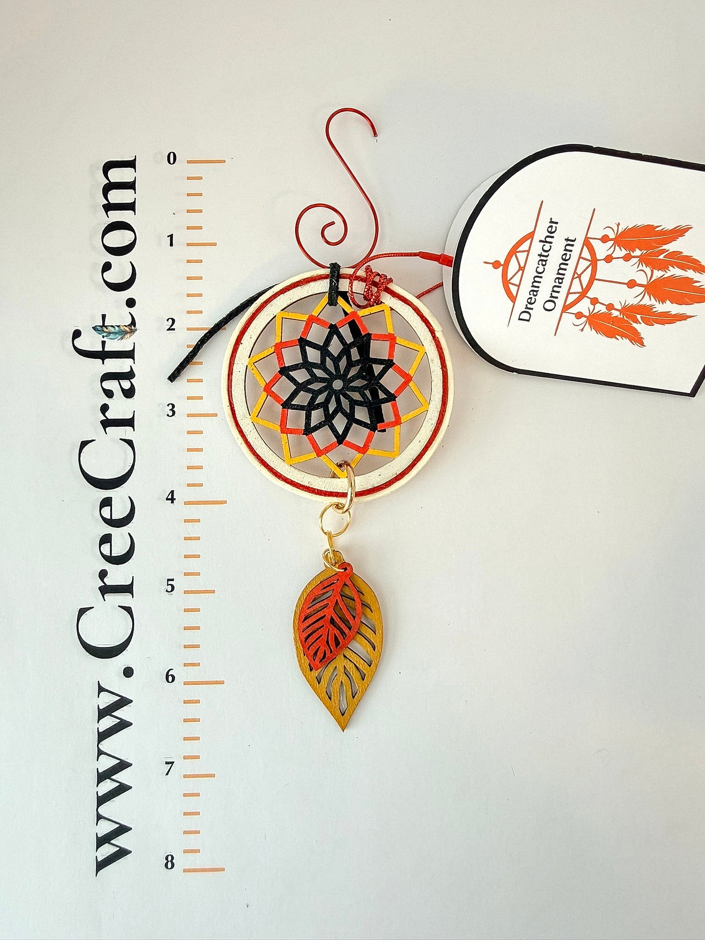 Basswood Dreamcatcher Ornaments