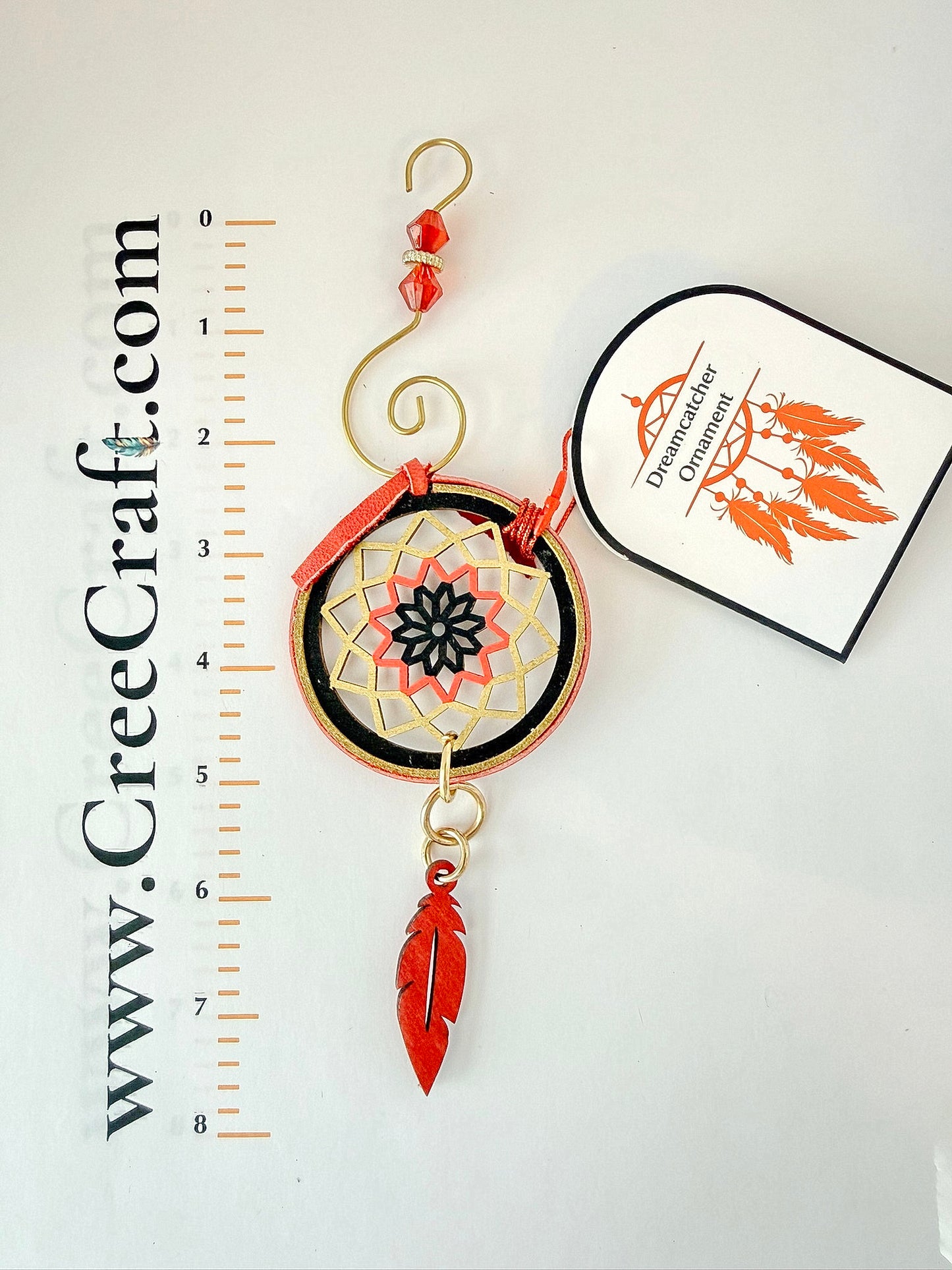 Basswood Dreamcatcher Ornaments