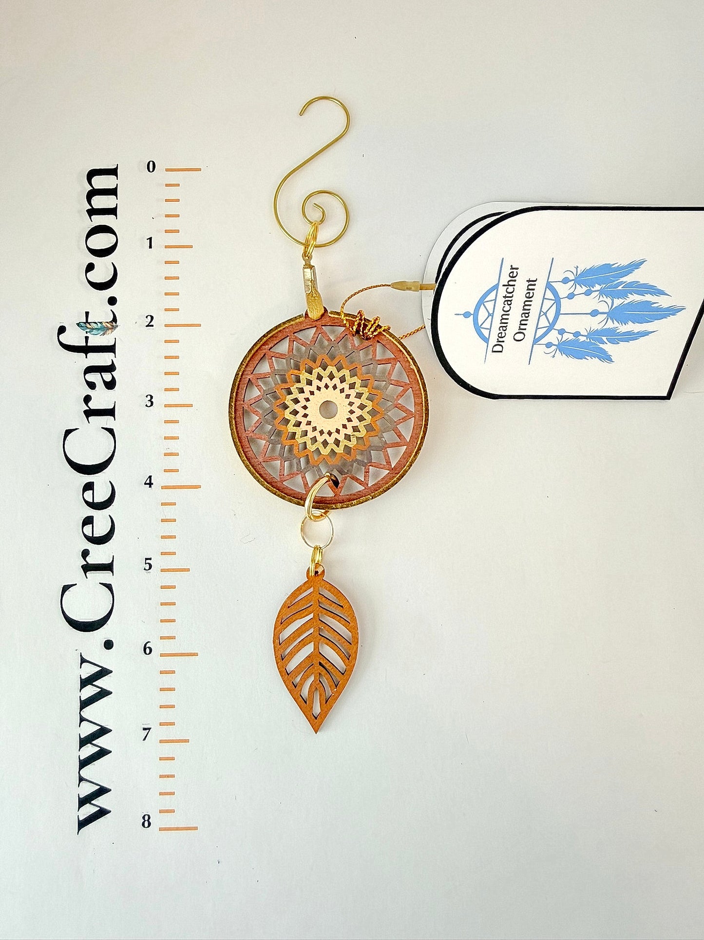 Basswood Dreamcatcher Ornaments