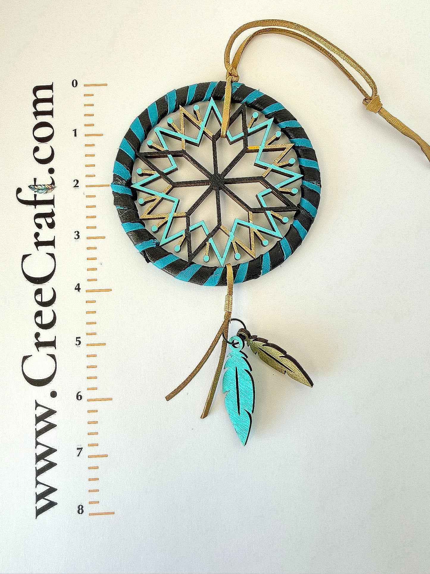 Snowflake Dreamcatcher Ornaments