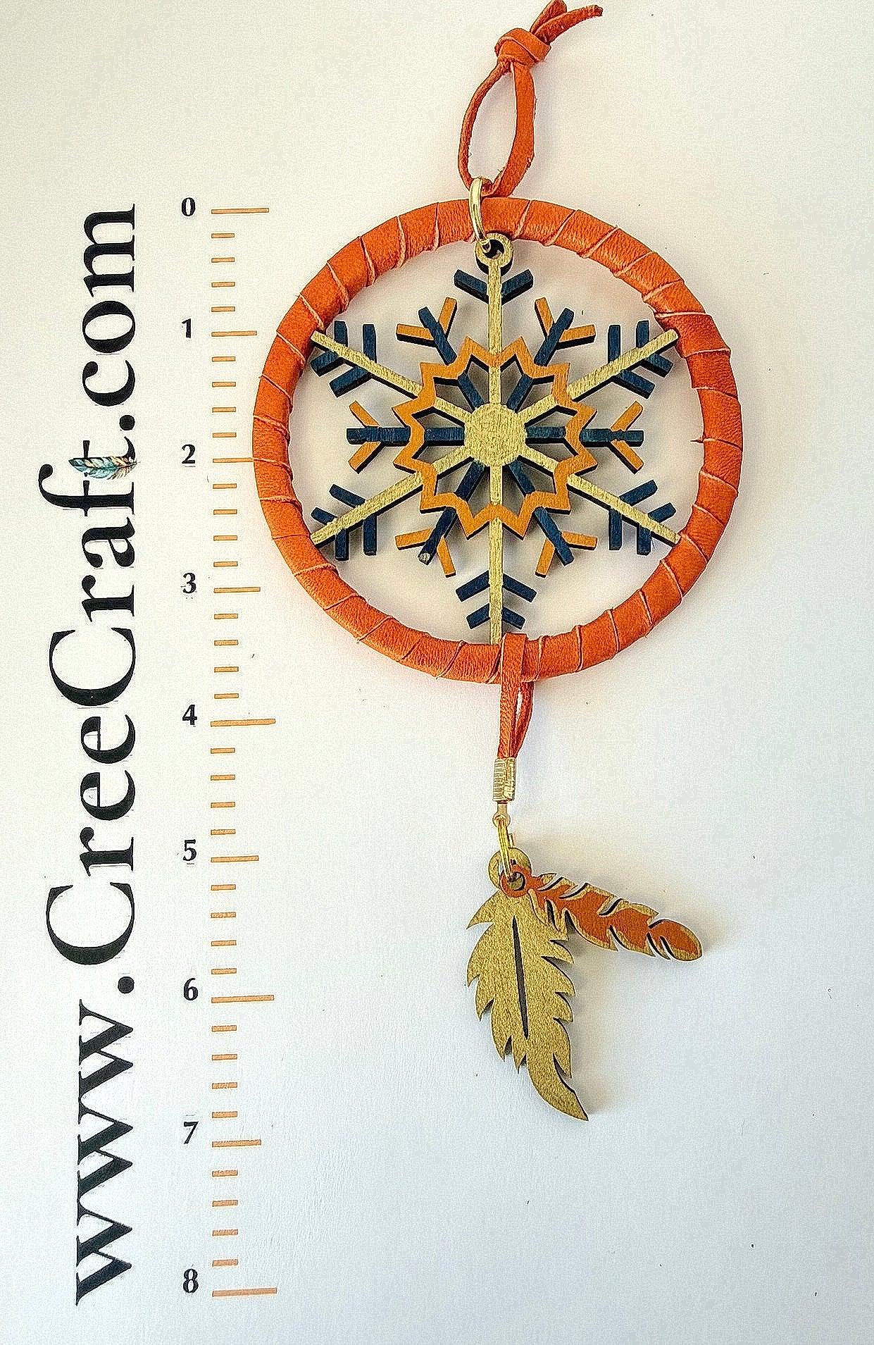 Snowflake Dreamcatcher Ornaments