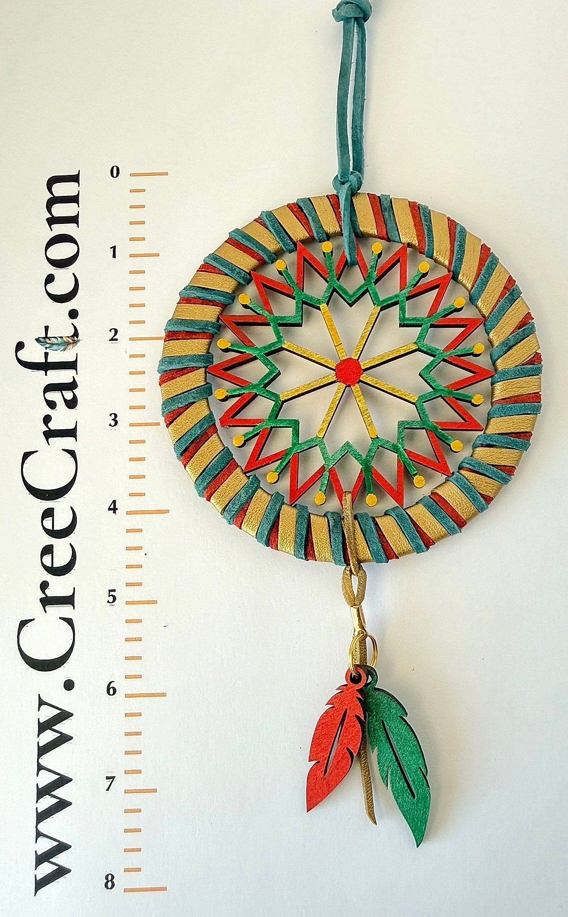 Snowflake Dreamcatcher Ornaments