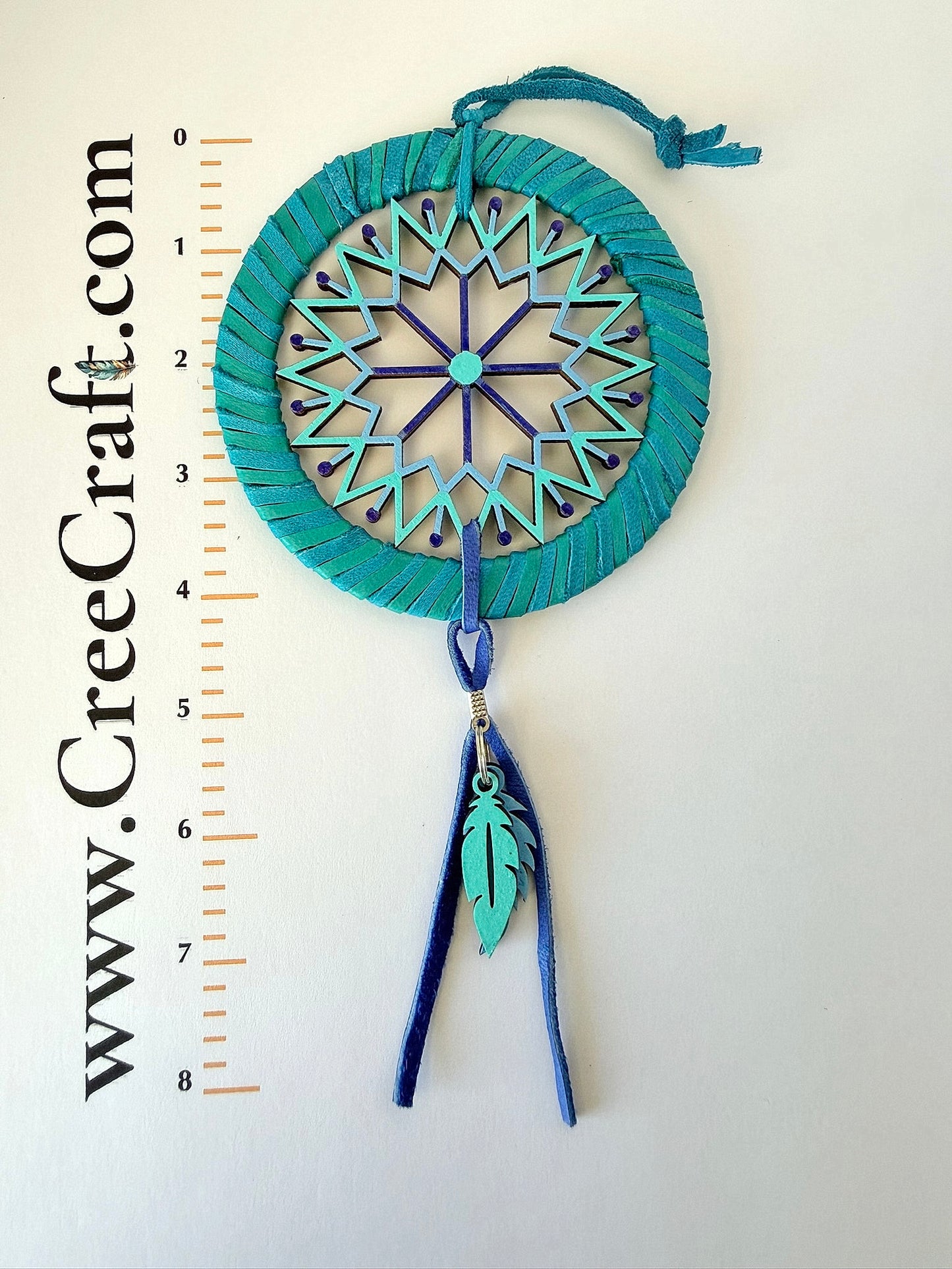 Snowflake Dreamcatcher Ornaments