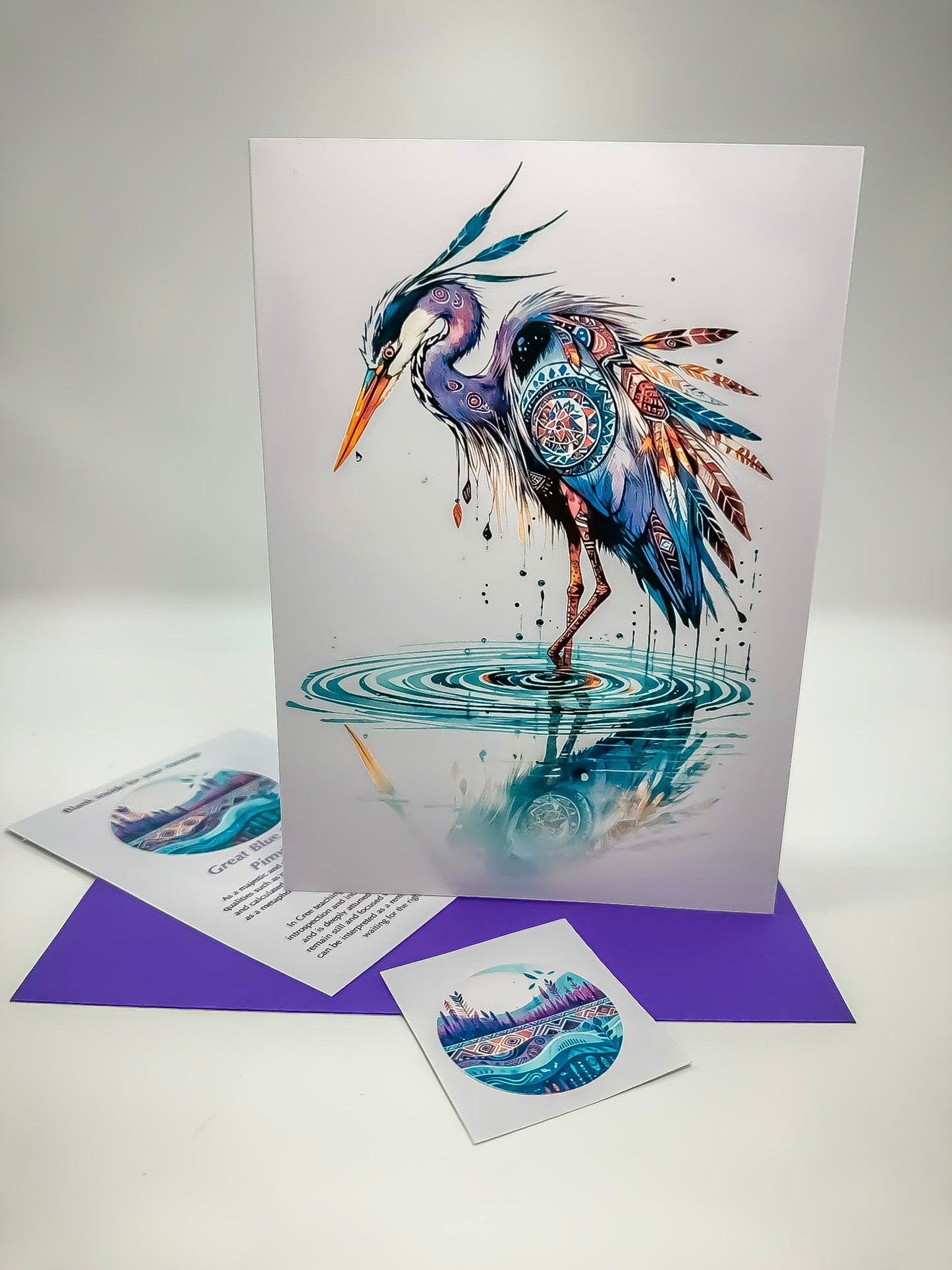 Handmade Greeting Cards – Bird Series Inspired by Majestic Aves