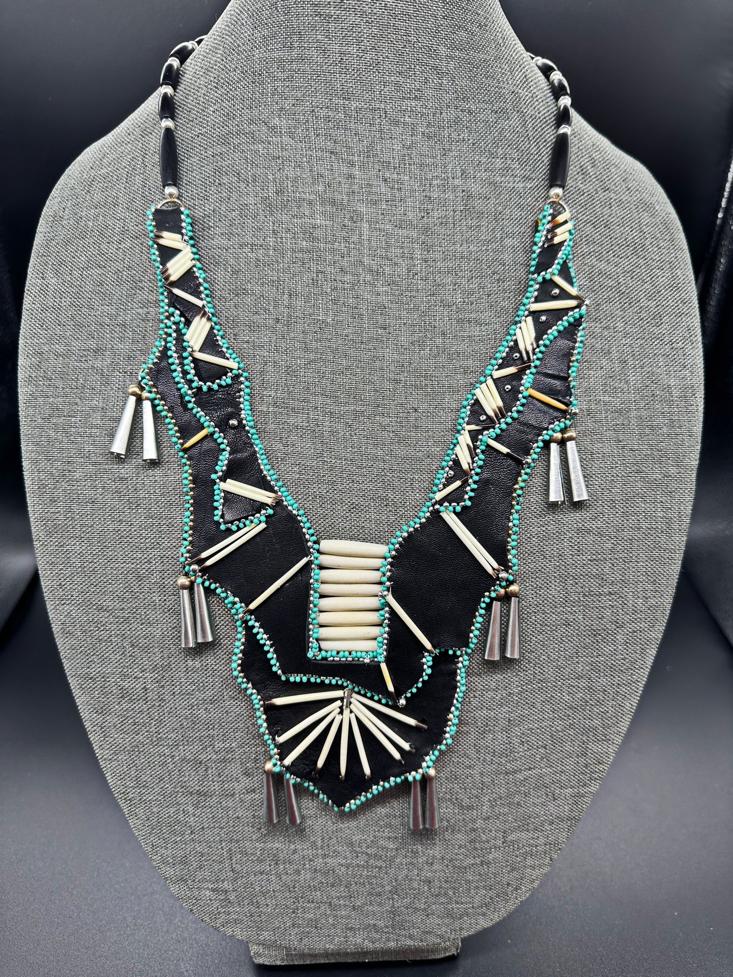 Indigenous Handcrafted Porcupine Quill Necklace